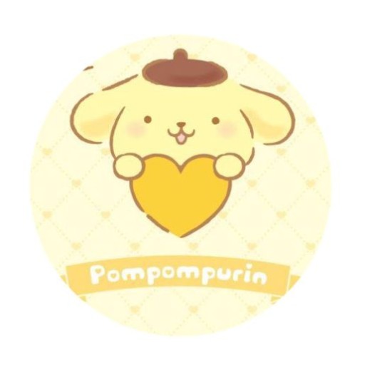 Špendlík Sanrio Pompompurin Kawaii 58 mm