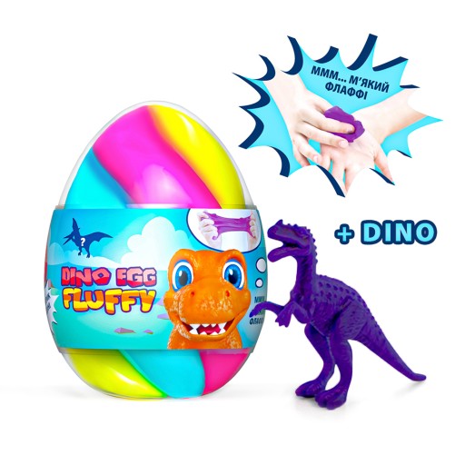 Dinosaur Egg Slime Figurka Nadýchaná senzorická masáž Antistresová 140g