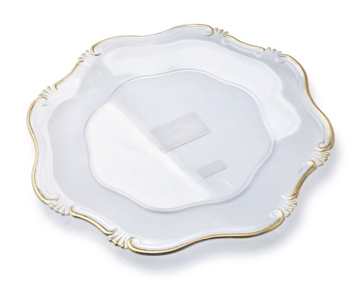 Podložka dekoračný výrobok 34x31,5x2cm BLANCHE CLEAR