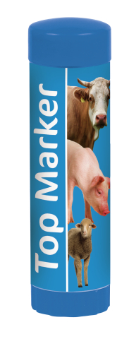 Top Marker modrá pastelka na označovanie zvieratiek