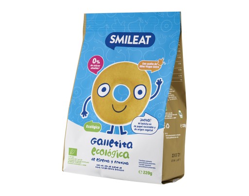 Keksíky pre deti Keksík Keksík Snack ŠPALDA A JABLKO BIO 220g