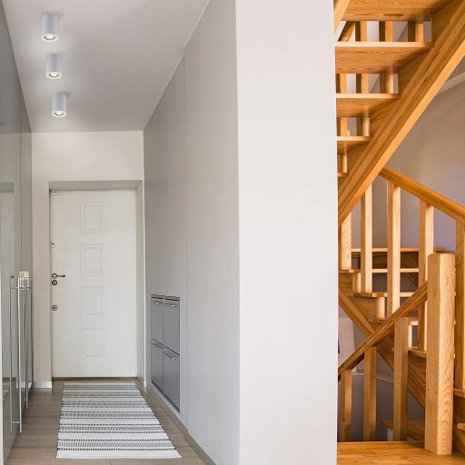 PRISPORADENÁ LAMPA - BIELA - TRUBKOVÁ - 5W LED ŽIAROVKA - OBÝVAČKA KUCHYŇA PREDBEŽNÁ