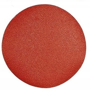 10 kusov brúsneho papiera 180mm P40 VELCRO DISC bez otvorov