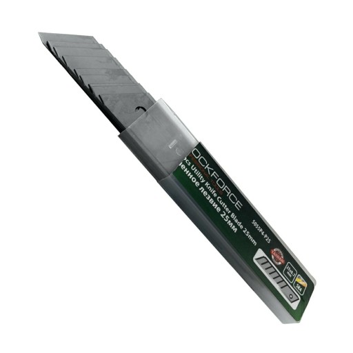 SADA 10 NÁHRADNÝCH ČEPELÍ 25 mm RockForce NÁHRADNÝCH ČEPEĽOV