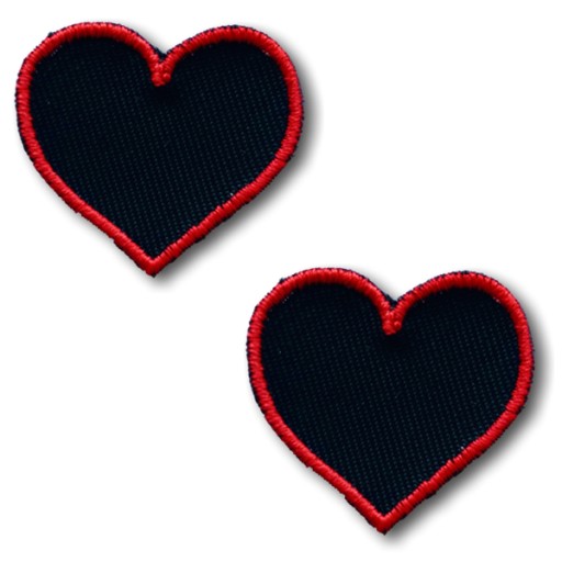 Aplikácia náplasti Nažehľovacie Thermo HEART 2 ks.