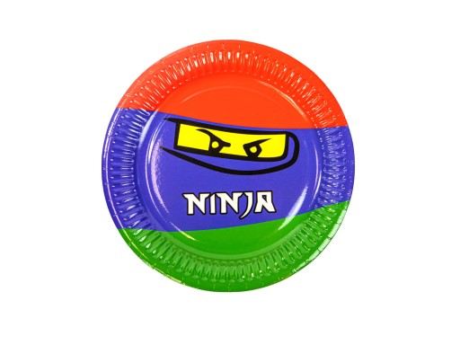 PAPIEROVÉ TANIERE NINJA WARRIORS narodeninová torta