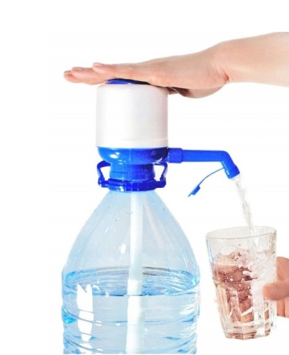 Vodná pumpa, dávkovač, redukcia, 5l fľaše + prídavná sacia trubica