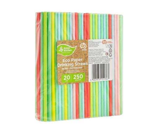 SLAMKY NA PITIE - PAPIER 250KS 6x197mm - PASTEL FAREBNÉ
