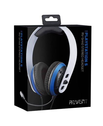 Stereo headset PS5 PlayStation 5 biela
