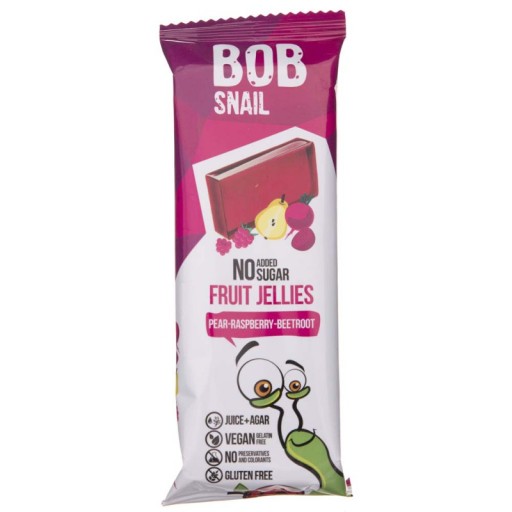 BobSnail Jelly Želé Hruška Malina Cvikla 38g