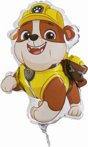 Paw Patrol Rubble fóliový balónik 90x50 cm HEL Paw Patrol Birthday