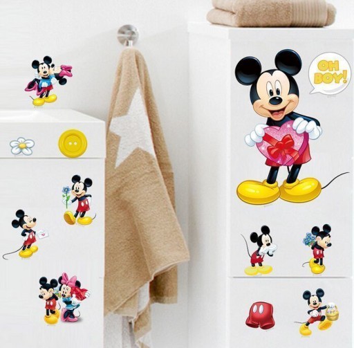 Nálepky na stenu Mickey Mouse