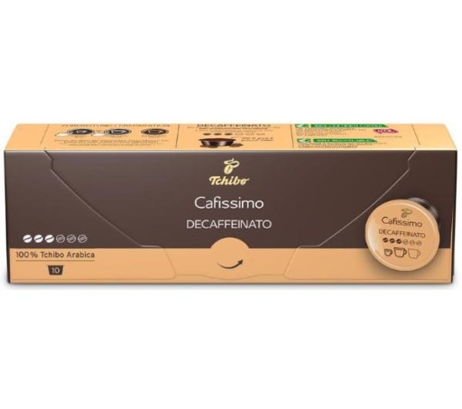 TCHIBO CAFISSIMO KAWA bez kofeínu bez kofeínu 10 kapsúl