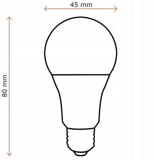 LED žiarovka E27 G45 8W 705lm NEUTRÁLNA guľa 4000K