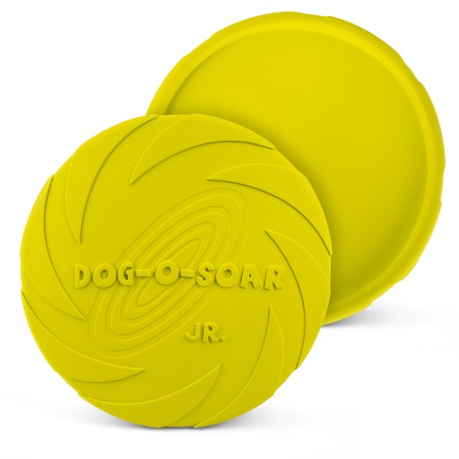 FRISBEE PRE MALÉHO PSA, LIETAJÚCI DISK, TANIER, HRUBÁTKO, HĽADACIA HRAČKA, 15 CM