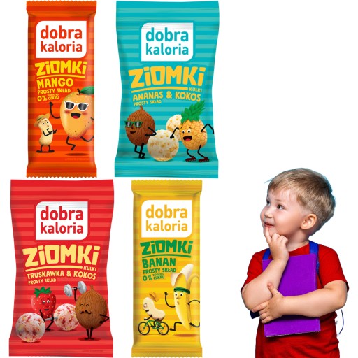 Mix Ziomki Dobra Kaloria tyčinka / guličky 4 kusy
