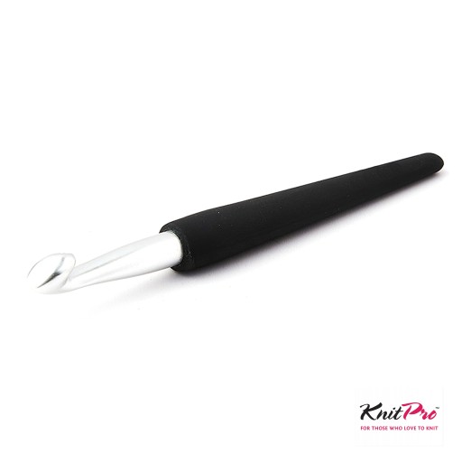 hliníkový háčik 12,00mm KNITPRO strieborný