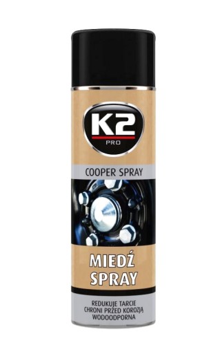 K2 MEDENÝ SPREJ MEDENÝ TUK 400ML
