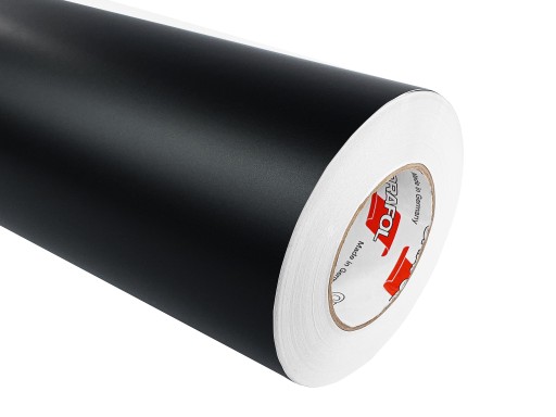 Matná čierna dyha samolepiaca fólia na nábytok 50x150cm