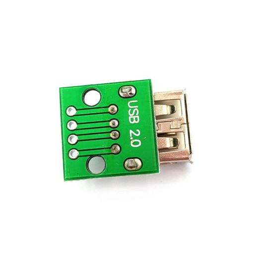 Adaptérový modul USB A(F)/4PIN 2,54mm zásuvka