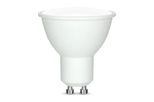 4x LED ŽIAROVKA SMD CCD NEBLIKAJÚCA GU10 10W 800lm 6000K STUDENÁ BIELA