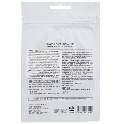 Náplasti COSRX Acne Pimple Master Patch 24 kusov