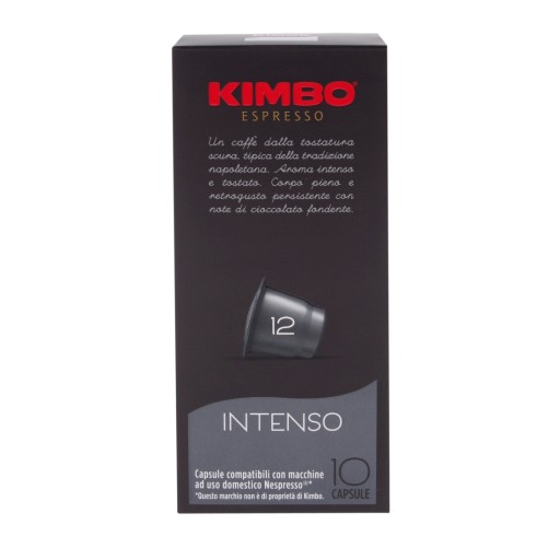 Kávové kapsuly Kimbo Intenso pre Nespresso 10 ks