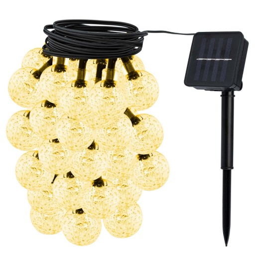 Solárne girlandové záhradné svietidlá BALLS 20x LED