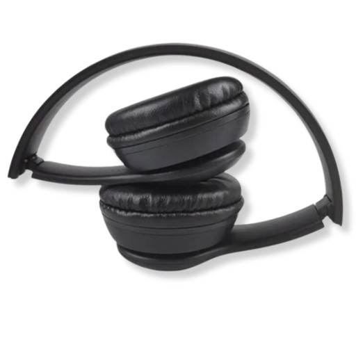 BEZDRÔTOVÉ SLÚCHADLÁ BLUETOOTH NA UCHY MP3 P47 ŠPORTOVÉ HERNÉ SLÚCHADLÁ ČIERNA
