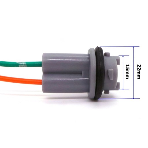 Zásuvka W16W T10, W5W, T15