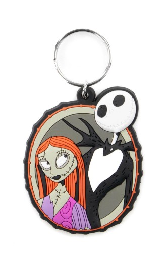 Gumová kľúčenka Nightmare Before Christmas