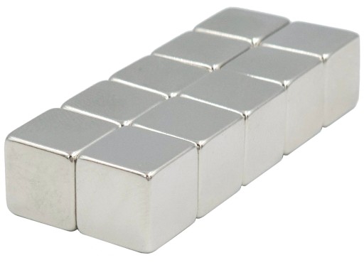 SILNÉ NEODYMOVÉ MAGNETY 10x10x10 / NEODYMOVÉ MAGNETY /