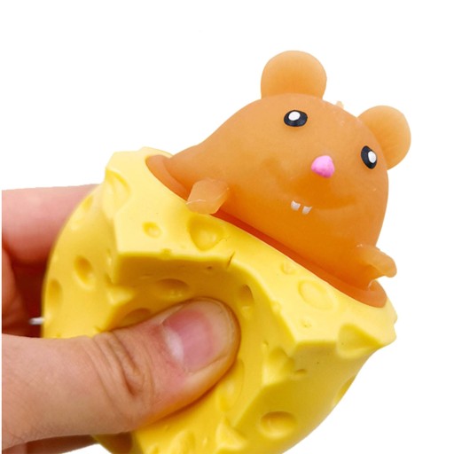 MOCHI SQUISHY GNIOTEK ANTISTRESS MYŠI SYR ANTISTRESS ANTISTRESS HRAČKA