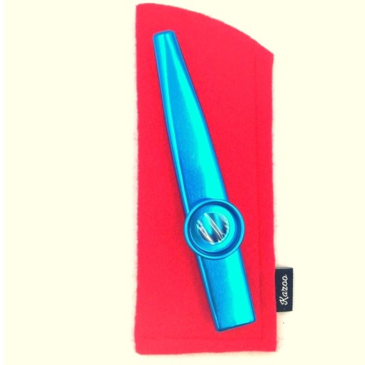 Modré KAZOO Červené Púzdra + MEMBRÁN