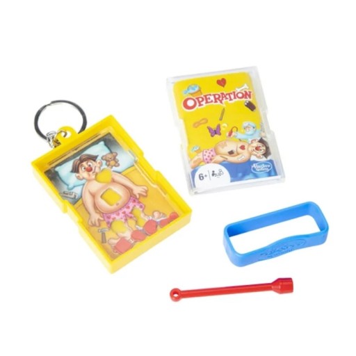 HASBRO Mini vrecková herná kľúčenka PREVÁDZKA 6+