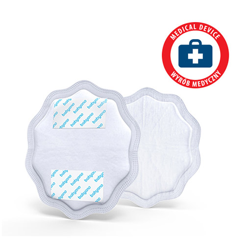BABYONO Natural Nursing Slim podložky na dojčenie biele 24 ks