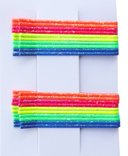 trblietavá sada špendlíkov RAINBOW, dúhových špendlíkov