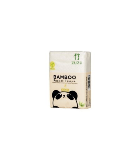 Bambusové vreckovky, 4 vrstvy, 8-bal