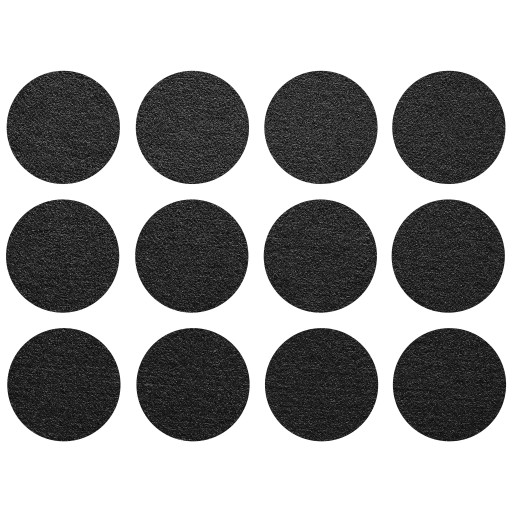 PODLOŽKY NA NÁBYTOK okrúhle PLSTENÉ 4CM 12 KS