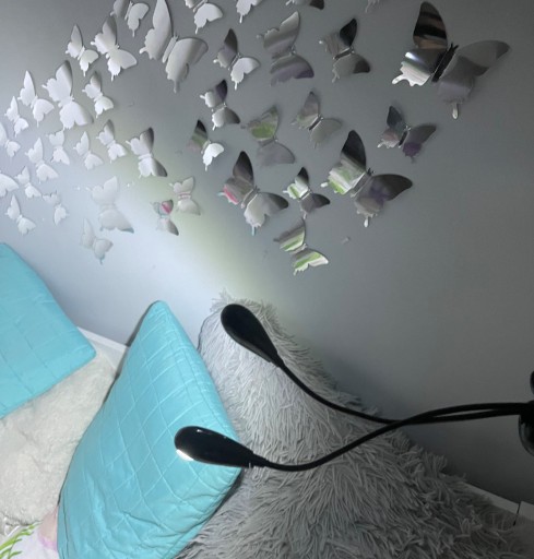 LAMPA S KLIPOM 4 LED DVOJKLIP NA ČÍTANIE HUDBY