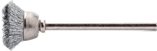 Miniatúrna kefa, nerezová, vlnitá, 18x0,1mm