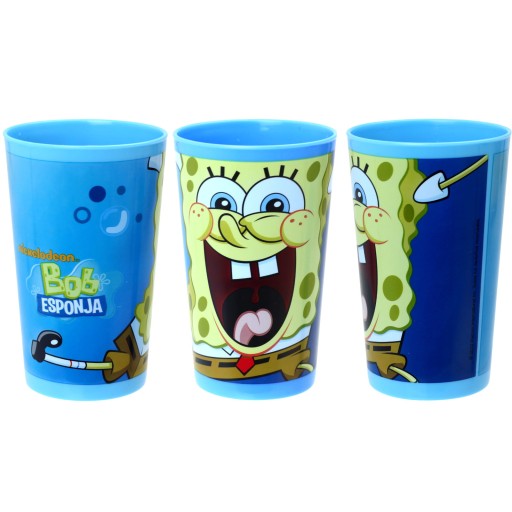 Plastové poháre pre deti SpongeBob 240ml 2 ks.
