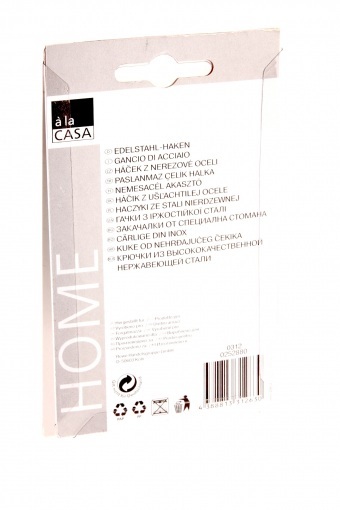 Nerezové háčiky a la Casa