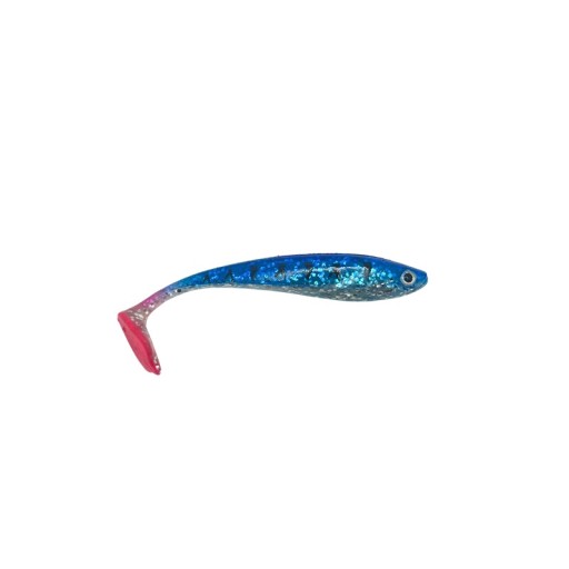 GUMOVÝ RIPPER KÁČACIE KOPÝTKO 9CM/5G GLITROVÝ ATRAMENT PRE ŠŤUKU