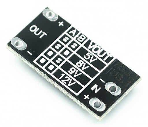Modul Step-Up DC-DC meniča 5V/8V/9V/12V