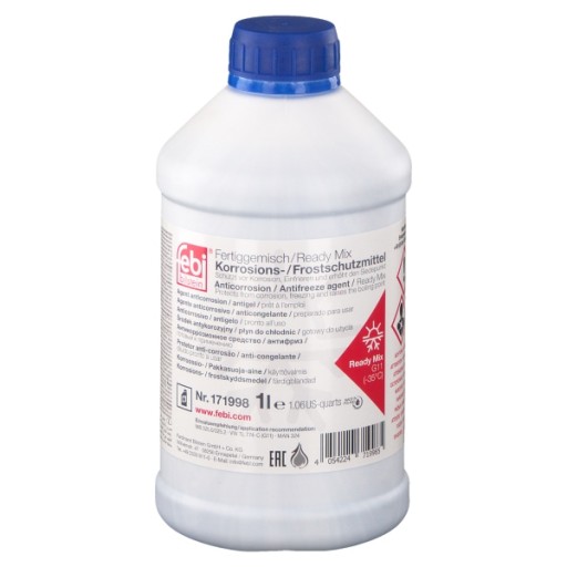 FEBI 171998 KVAPALINA RADIÁTORA, PRIPRAVENÁ 1L G11 -35C