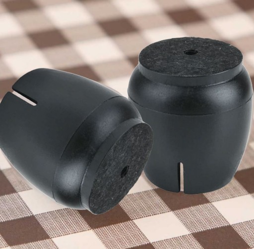 4ks filcových poťahov na nohy stoličky 12-16mm