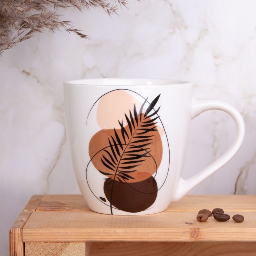 EARTH COLORS HRNČEK 400ML PORCELÁN NA KÁVU