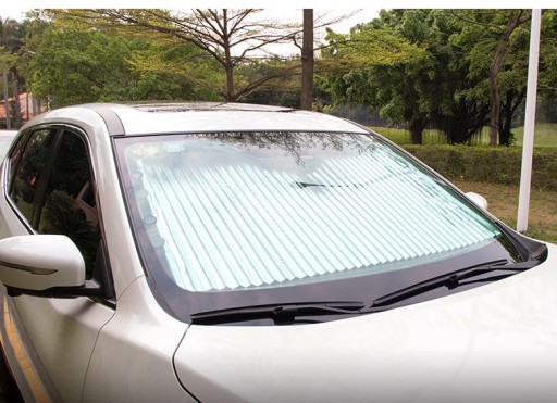 SLNEČNÁ ŽALÚZIE AUTOŽALÚZIE AUTOSLNEČNÁ ŠTÍNKA 46cm