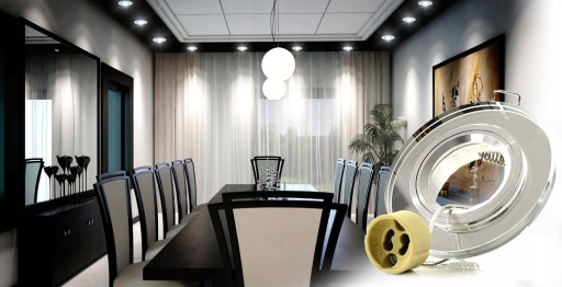 Halogénový RÁM na LED žiarovky KUCHYŇSKÁ LAMPA